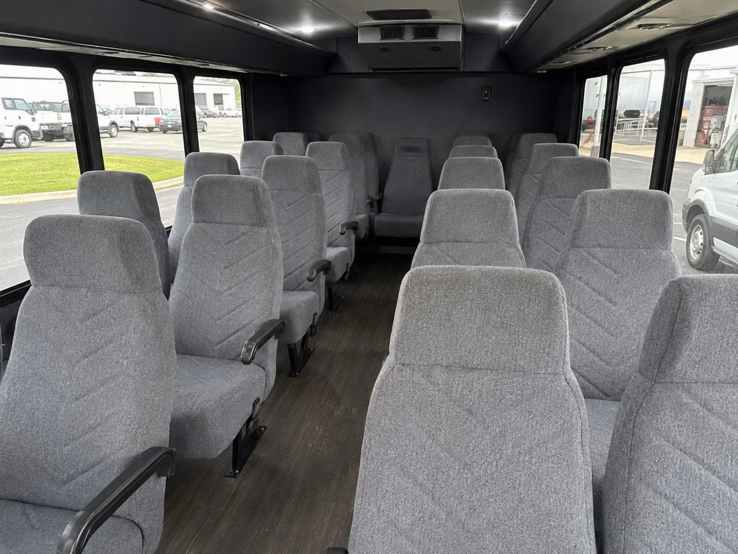 18 passenger minibus inside