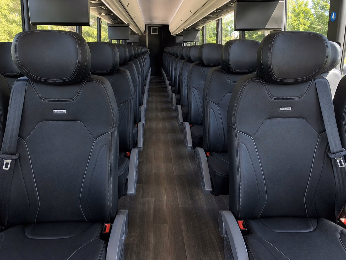 chula vista charter bus rental interior