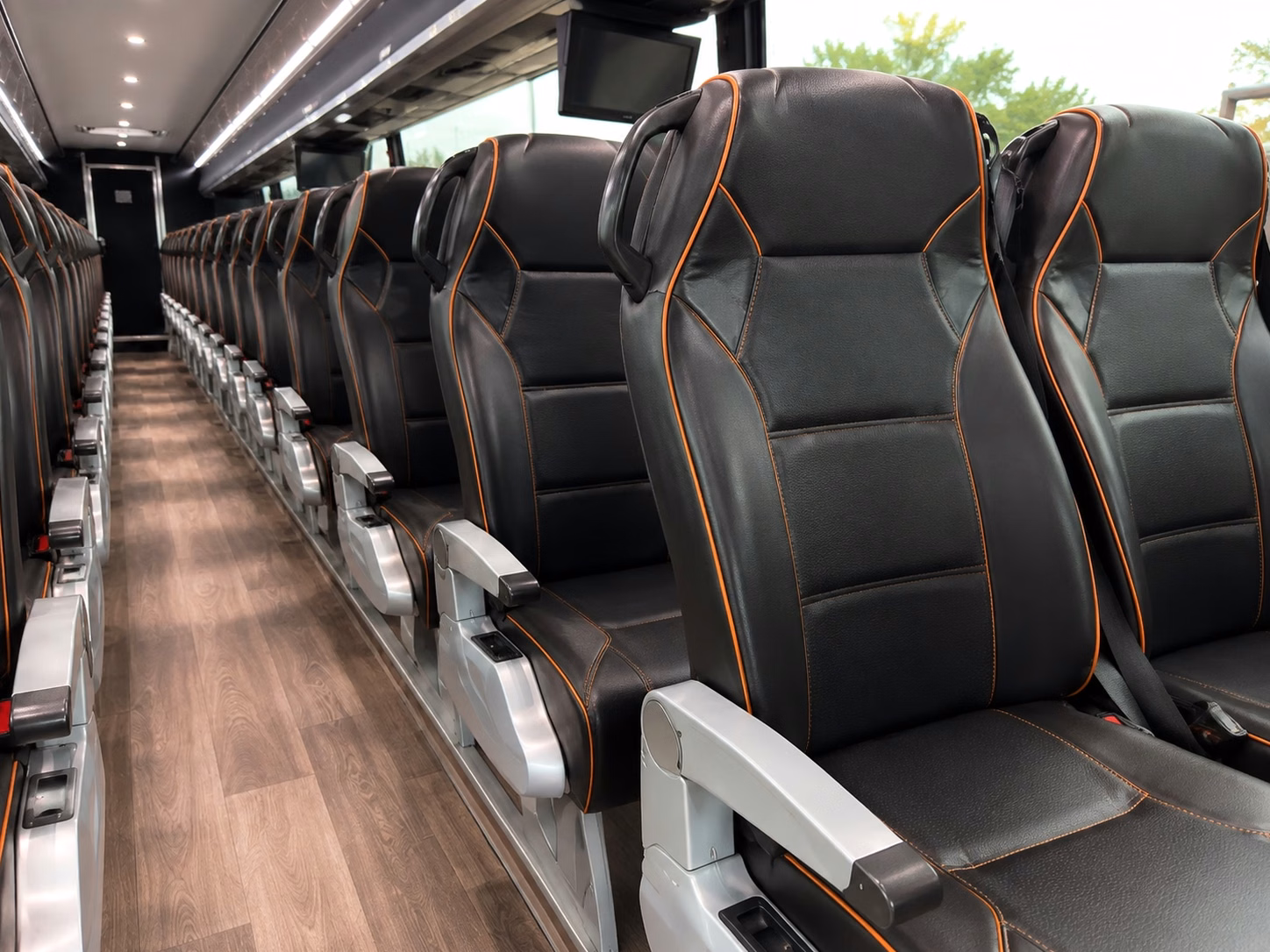 full size charter buses for large chula vista high school prom groups